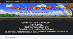 Desktop Screenshot of gaiadreamcreation.com